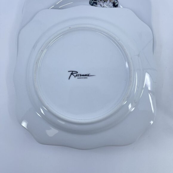 rosanna marie antionette salad luncheon plates set of 4 8" - Picture 6 of 7